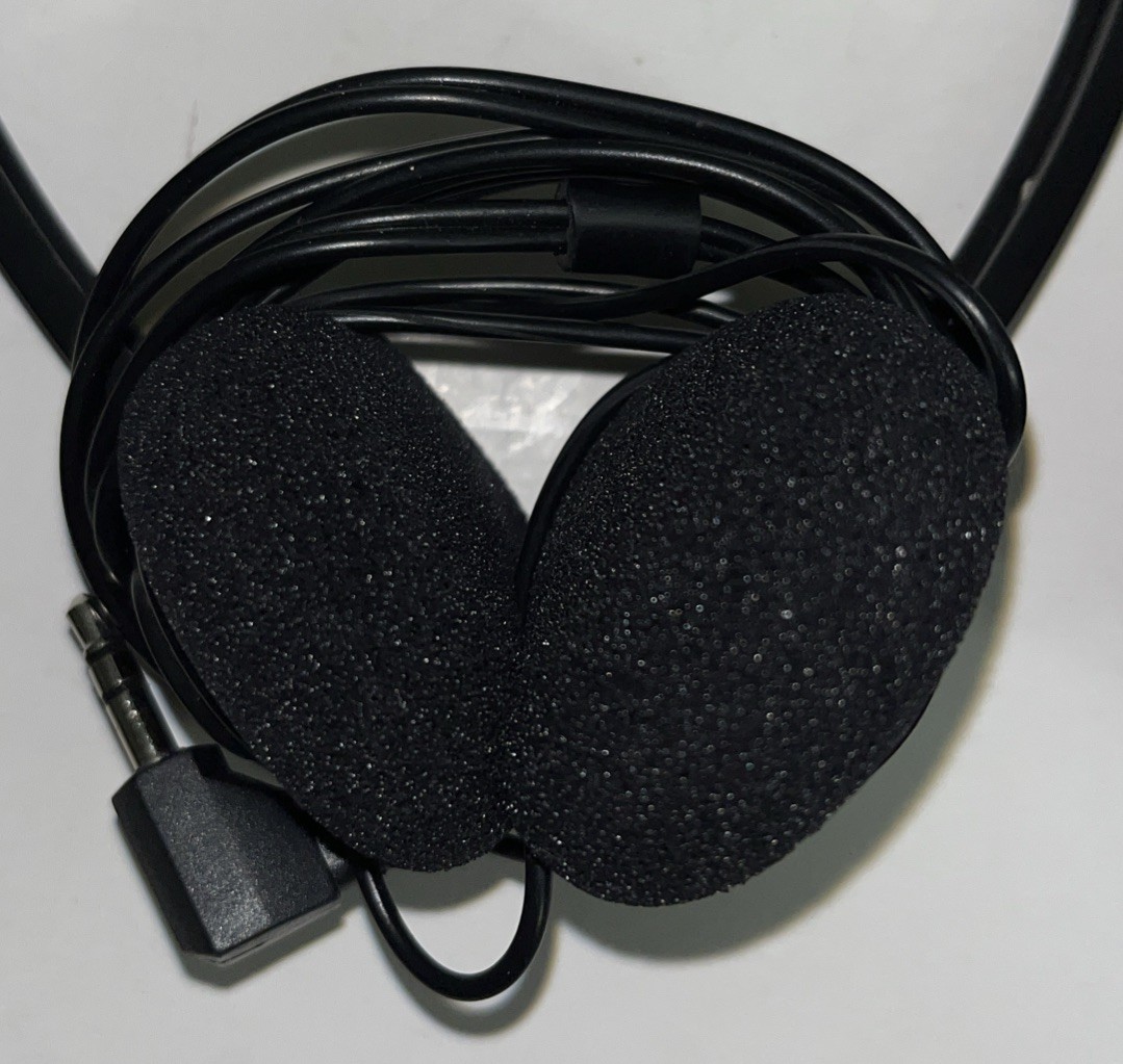 Vintage Northwest Airlines Adjustable 1980’s Style Headphones Tested Working LN
