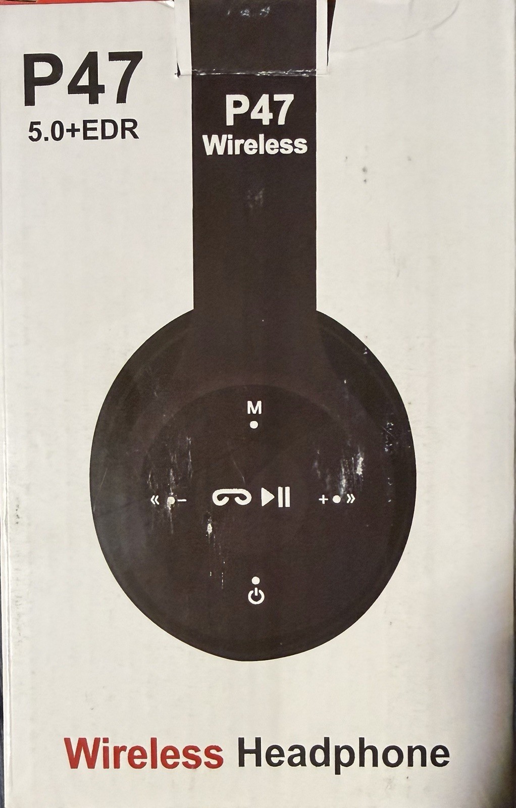 Over Ear Headphones P47 5.0+EDR…Black