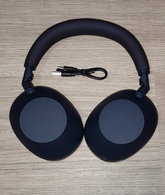 Sony WH-1000XM6 /L The Best Wireless Noise Canceling Headphones – Midnight Blue