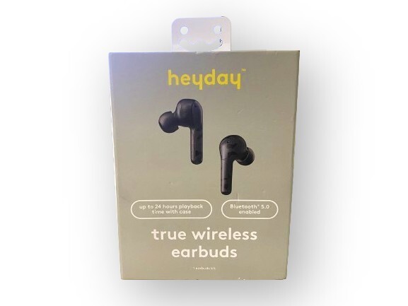 Heyday True Wireless Bluetooth Earbuds (Bluetooth 5.0 enabled, up to 24 hours)