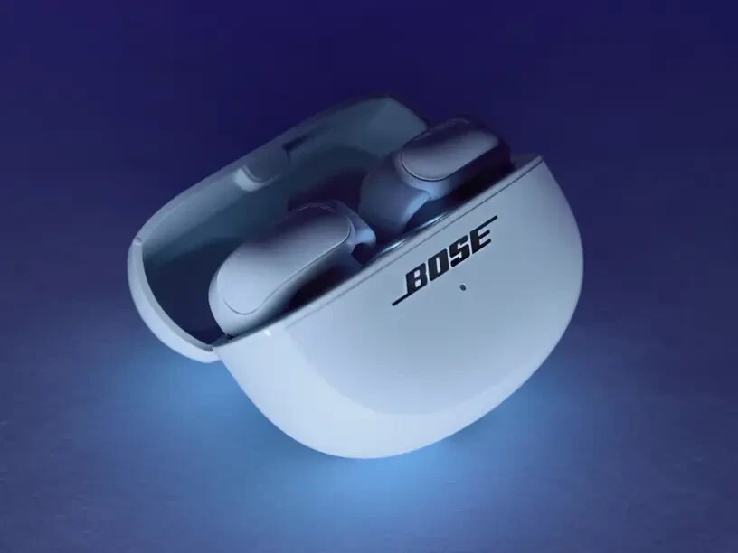 Bose Open Earbuds Ultra with OpenAudio for Awareness, Moonstone Blue – Very Good
