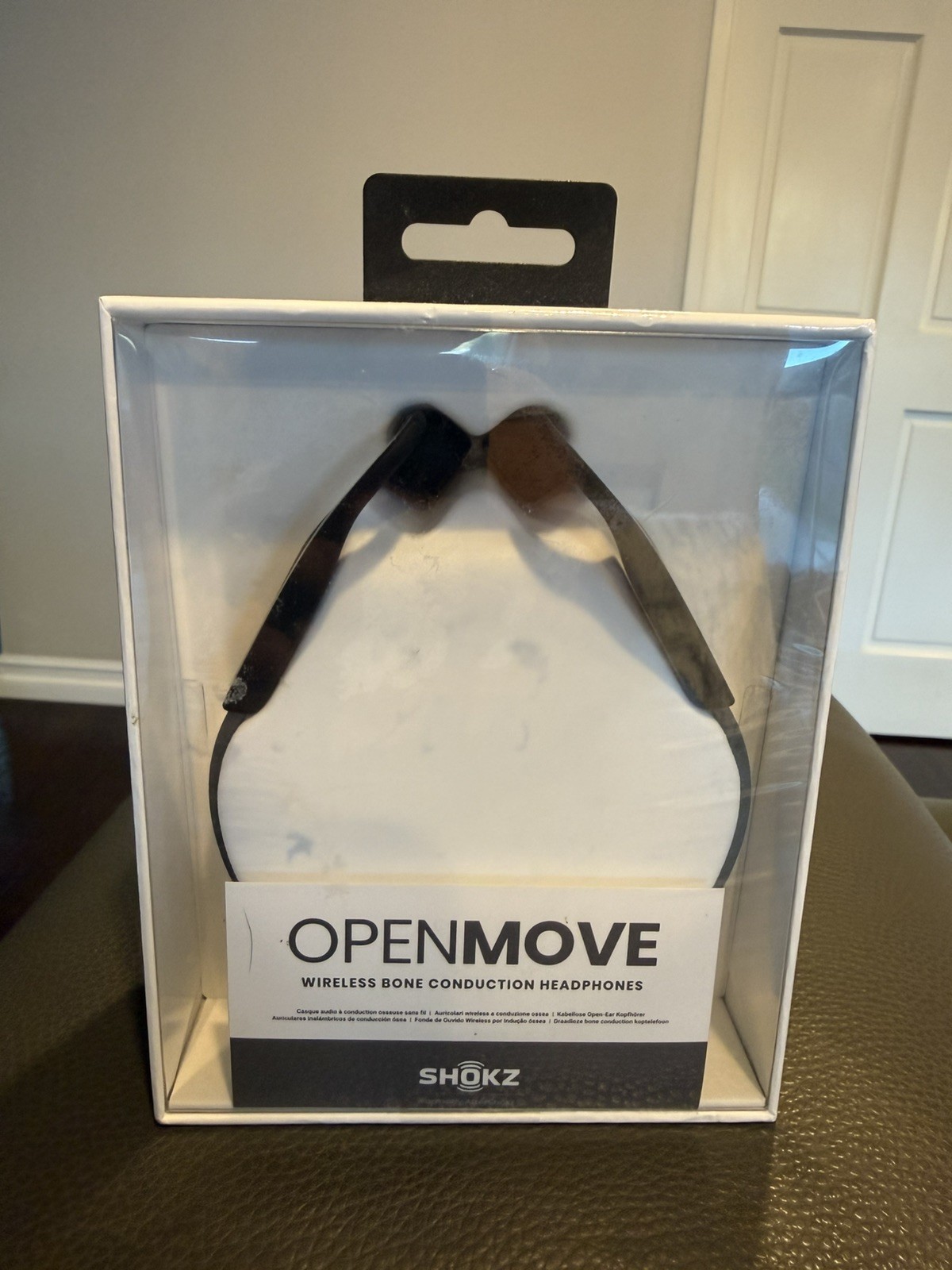 Shokz – OpenMove Bone Conduction Open Ear Lifestyle/Sport Headphones – Gray S661
