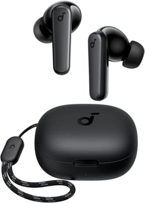 Soundcore by Anker P20i True Wireless Earbuds, 10mm Drivers with Big Black
