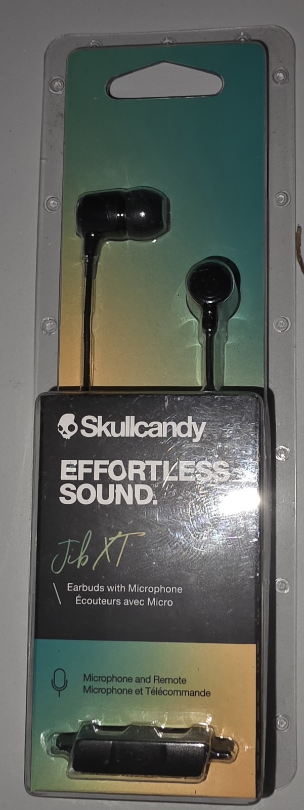 Skullcandy Jib XT Bluetooth Wireless in-Ear Earbuds, Black