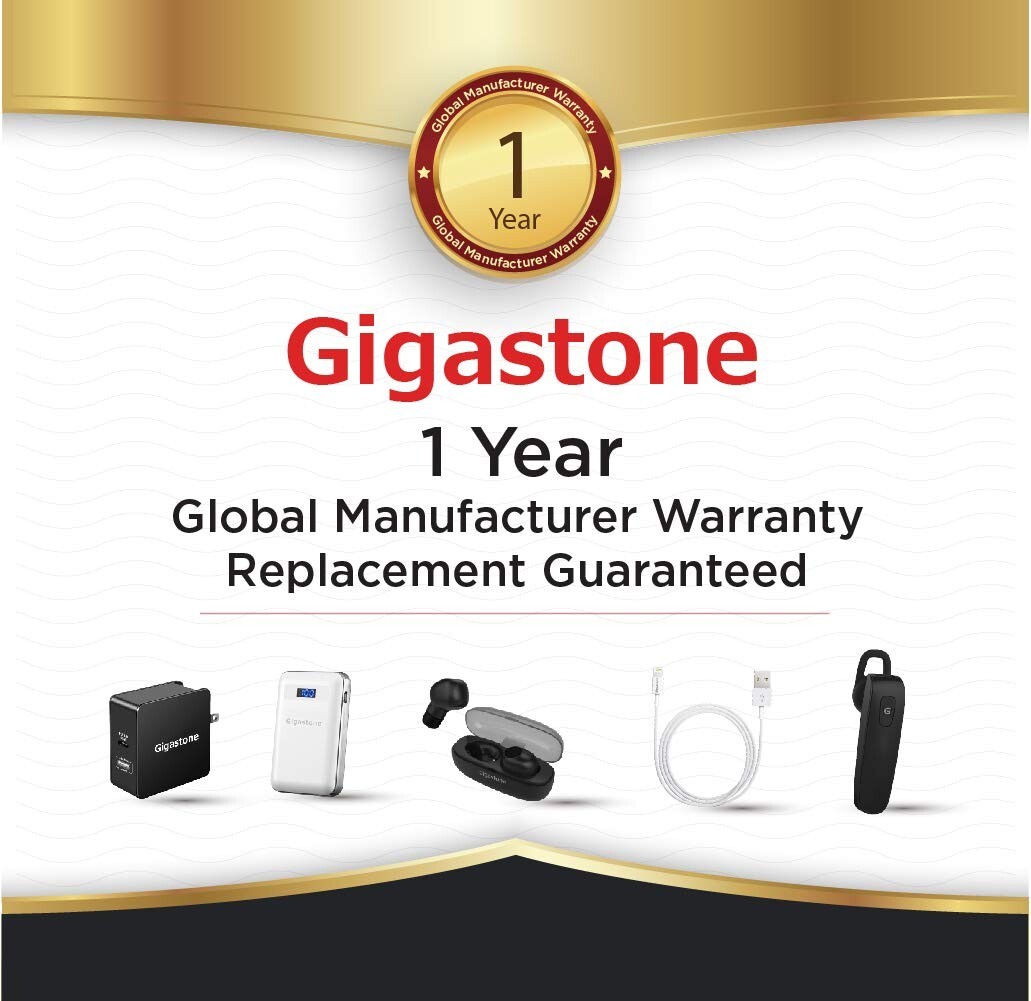 Gigastone Bluetooth Wireless 6-8 Hrs Driving Single Ear , Noise Canceling Mic