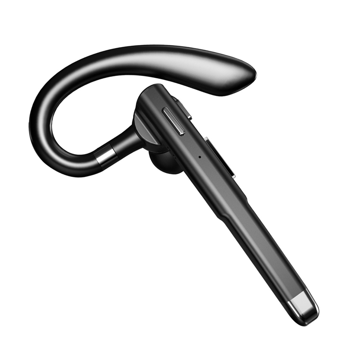 Wireless Bluetooth Earpiece V5.0 Handsfree Headset Driving Trucker w/ Microphone