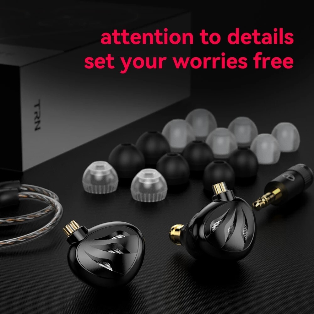 TRN Rosefinch Wide Soundscape 12 mm Planar Magnetic Driver In-Ear Earphones