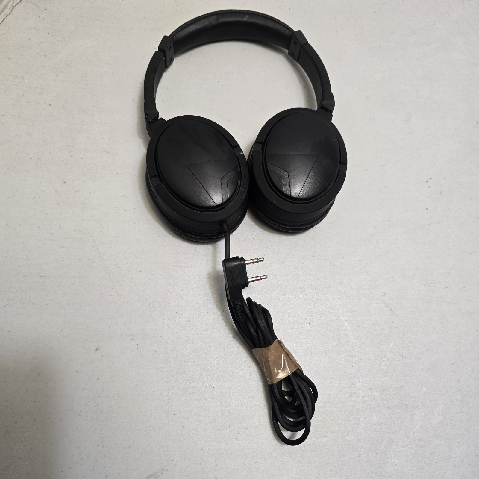 Delta Airlines Premium Noise Canceling Headphones Wired 208423-LN1-52 Works