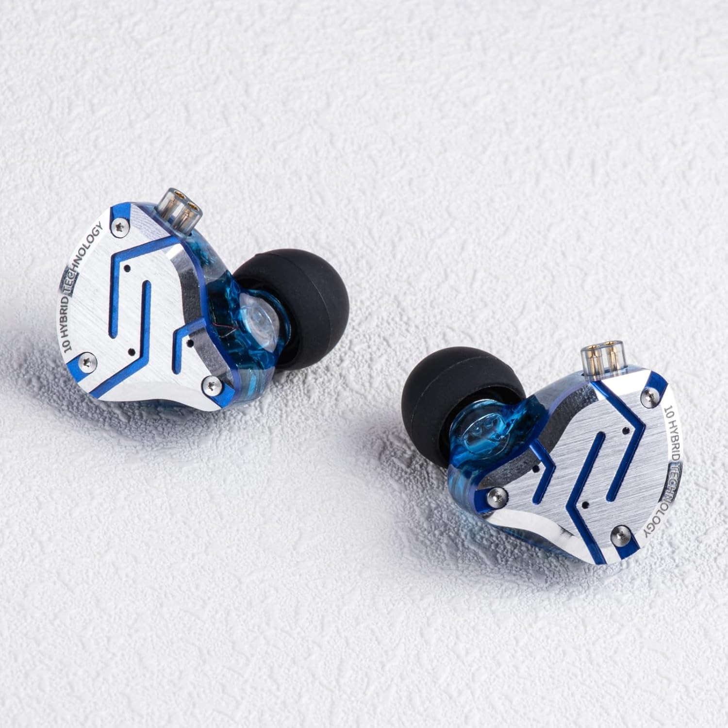 Ergonomic KZ ZS10 Pro Wired Ear Monitors with Detachable Cable & Noise Isolation