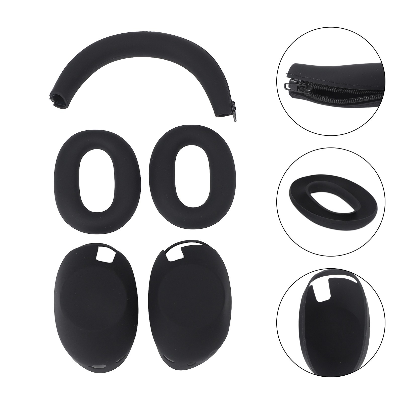 Silicone Headphone Cover for Sony WH1000XM6 Enjoy Comfort and Protection in One