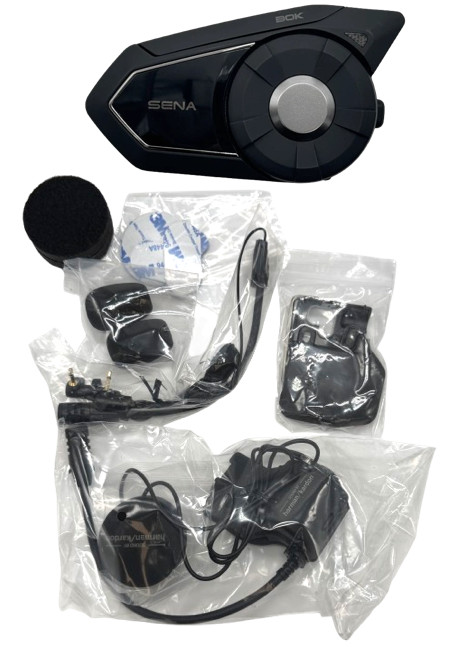 Sena 30K Motorcycle Bluetooth Headset Harman Kardon Speakers – 1 Year Warranty