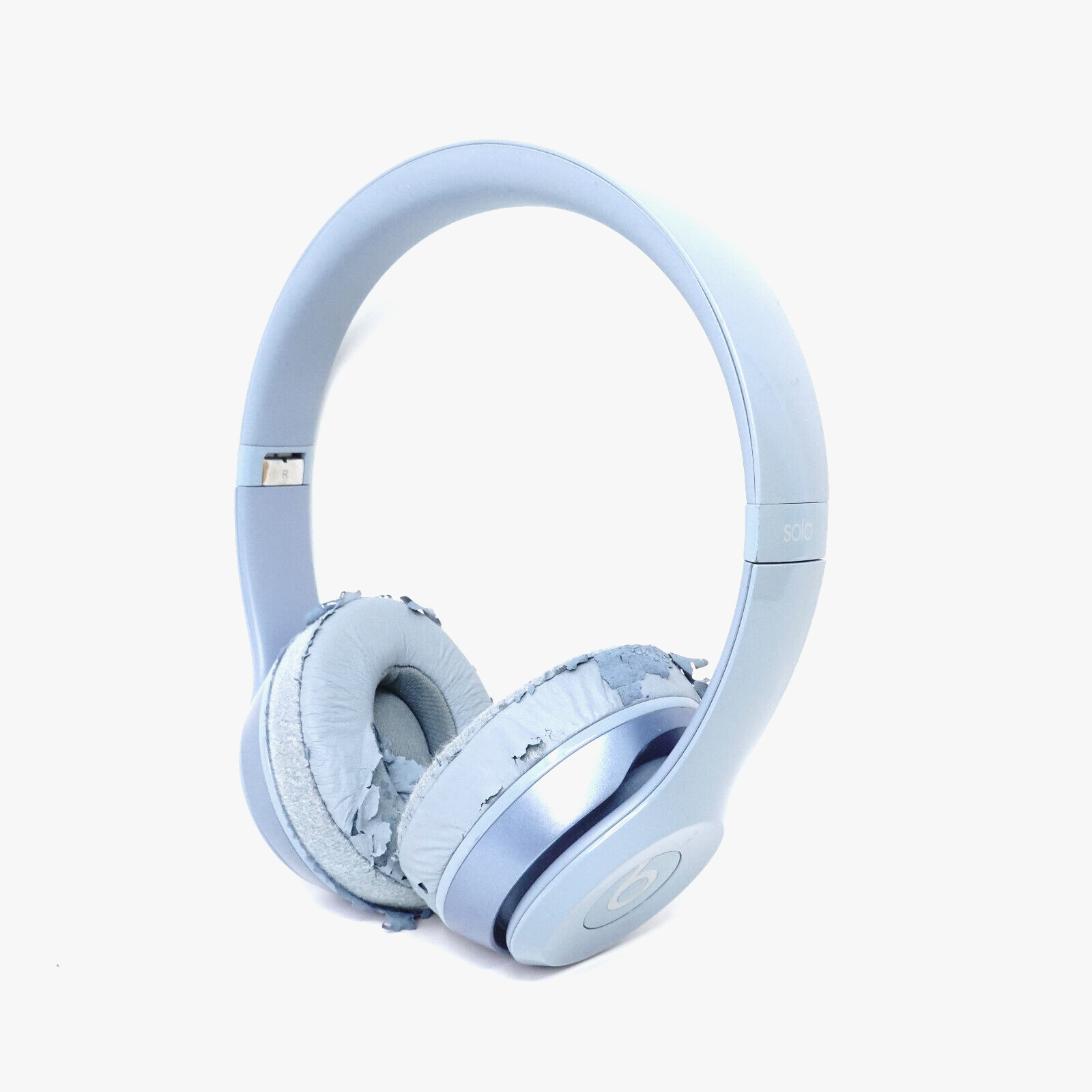 Beats by Dr. Dre Solo 2 Wired On-Ear Headphone B0518 – Light Blue *READ*