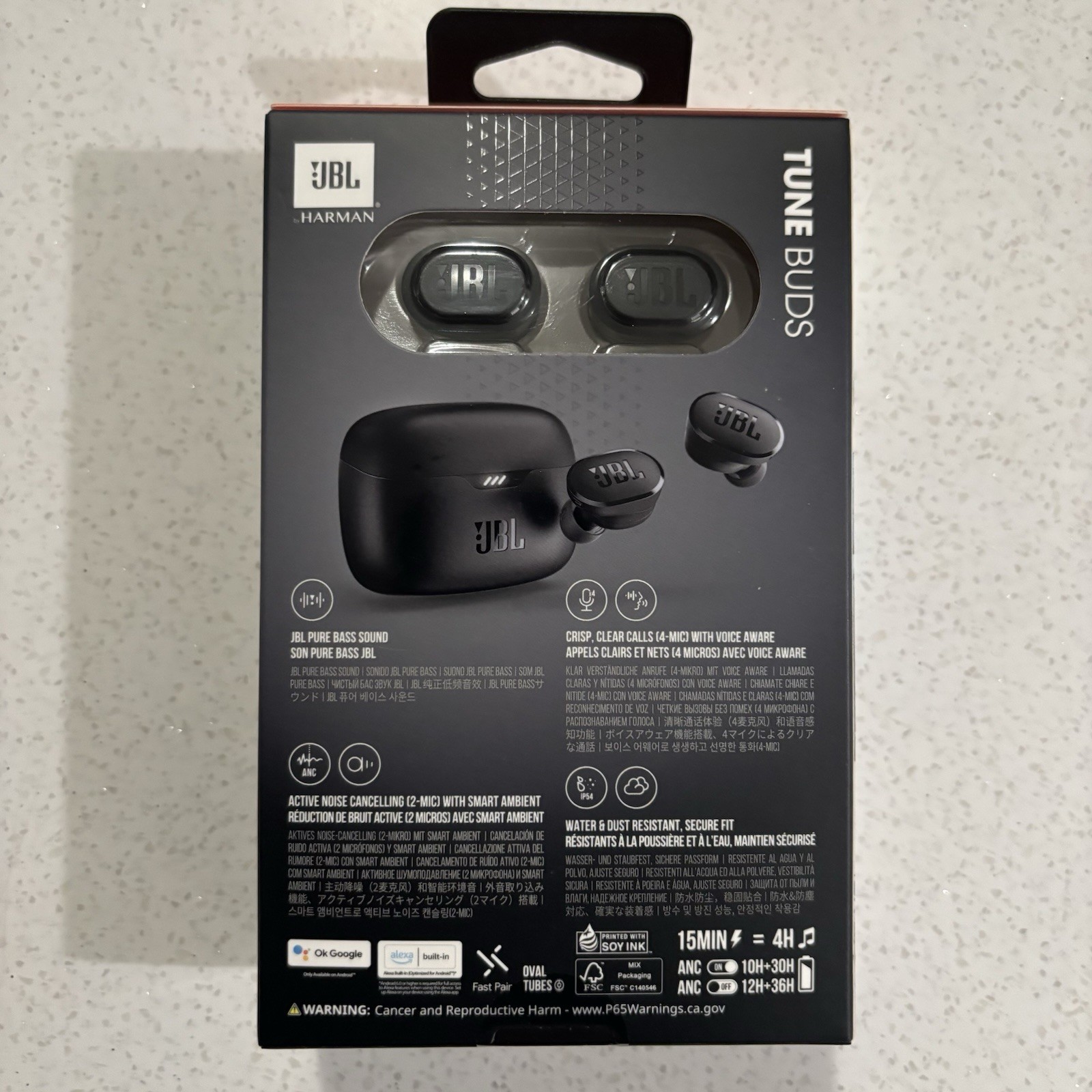 JBL Tune Flex True In Ear Wireless Earbuds – Black NEW SEALED