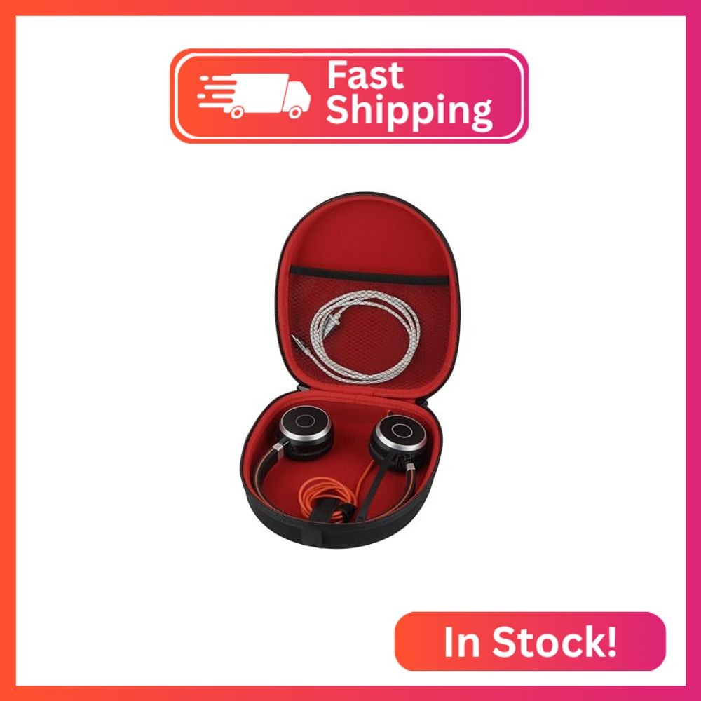 Linkidea Headphones Carrying Case Compatible with Jabra Evolve 65, Plantronics,
