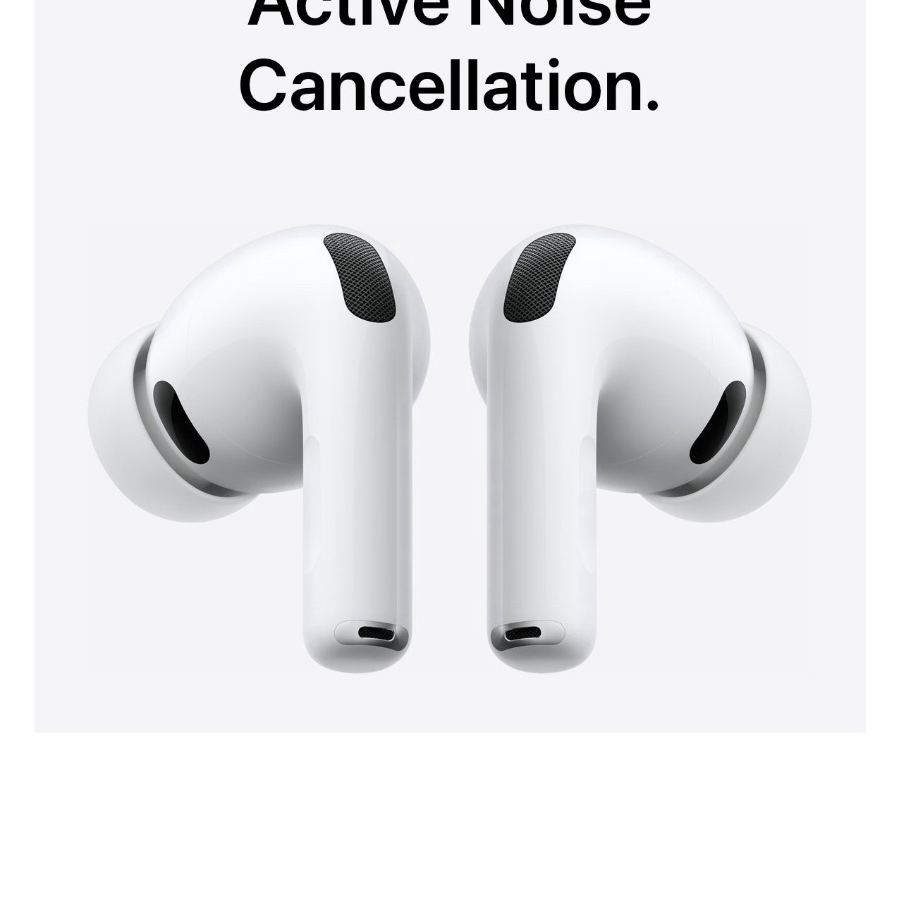 Apple AirPods Pro 3 In-Ear Earbuds Bluetooth Active Noise Cancellation