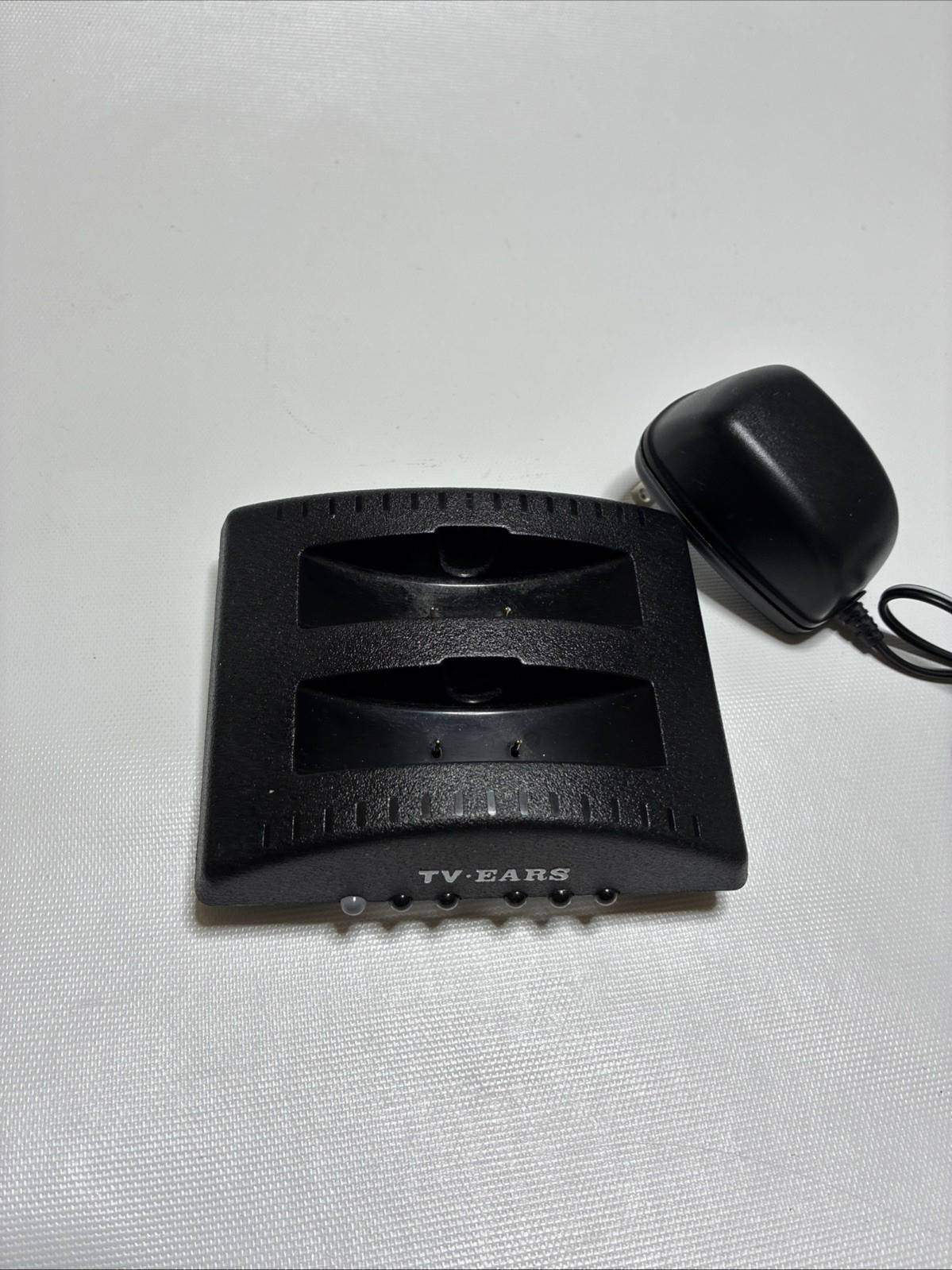 TV Ears Charger Base Power Supply & Audio Cable