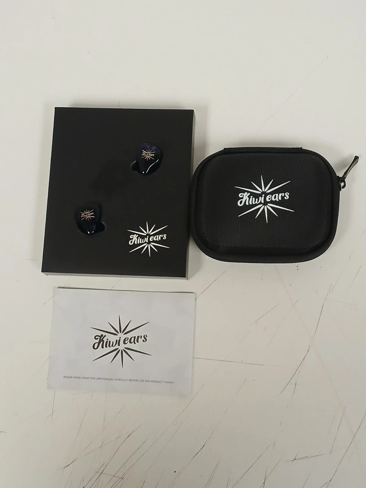 Kiwi Ears Quartet Hybrid IEM In-Ear Monitors, Purple