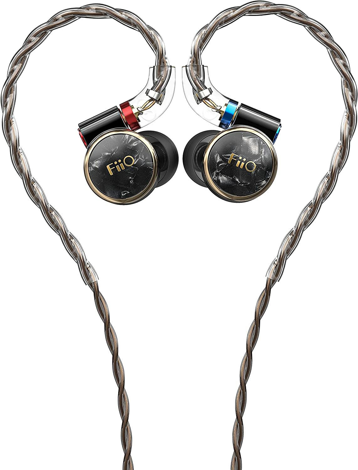 FiiO FD3 1DD In-Ear Earphones 12mm DLC wired Hi-Res Detachable MMCX (Black)