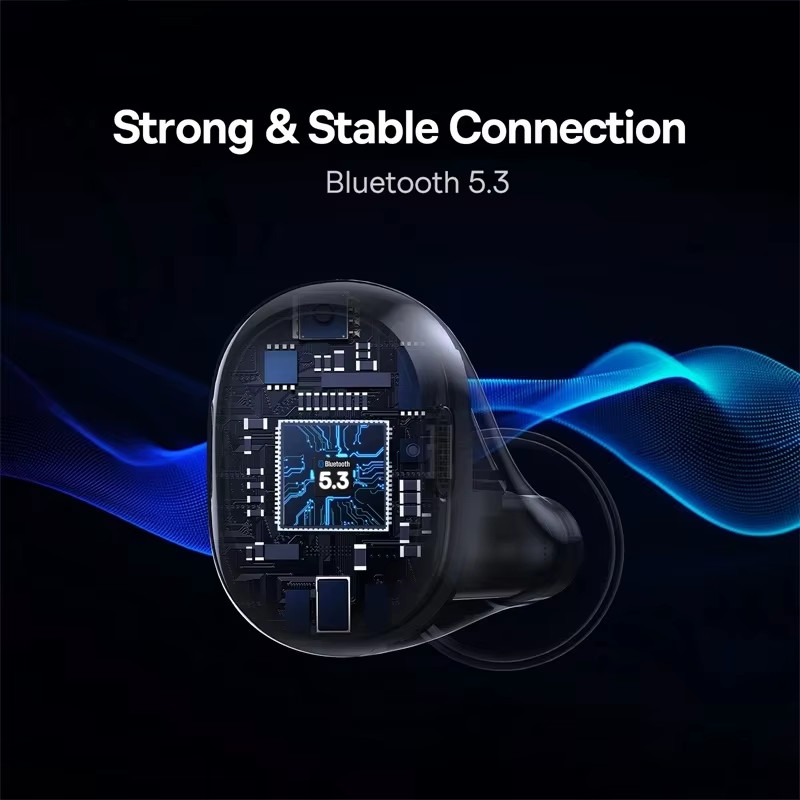WM03 Wireless Earphones TWS Bluetooth 5.3 Headphones,Comfortable Wear,38 hours L