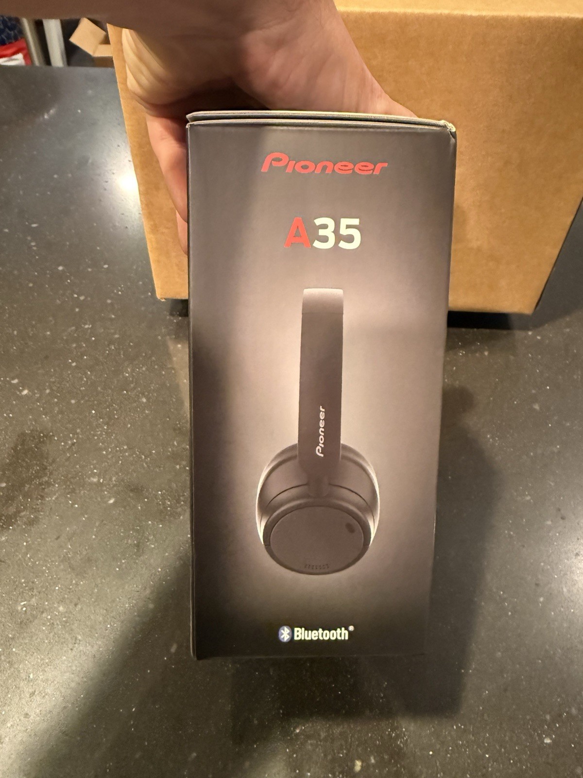 Pioneer A35-BK Headphones – Wireless Bluetooth Headset