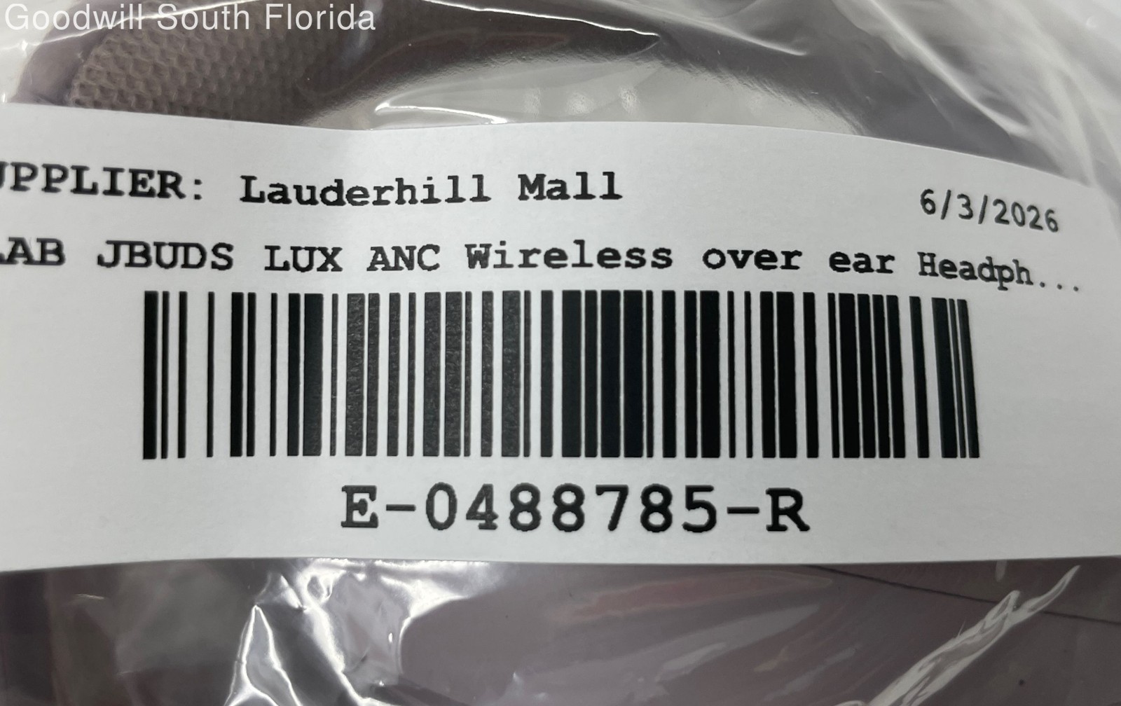 JLAB JBUDS LUX ANC Mauve Cloud White Wireless Over The Ear Headphone