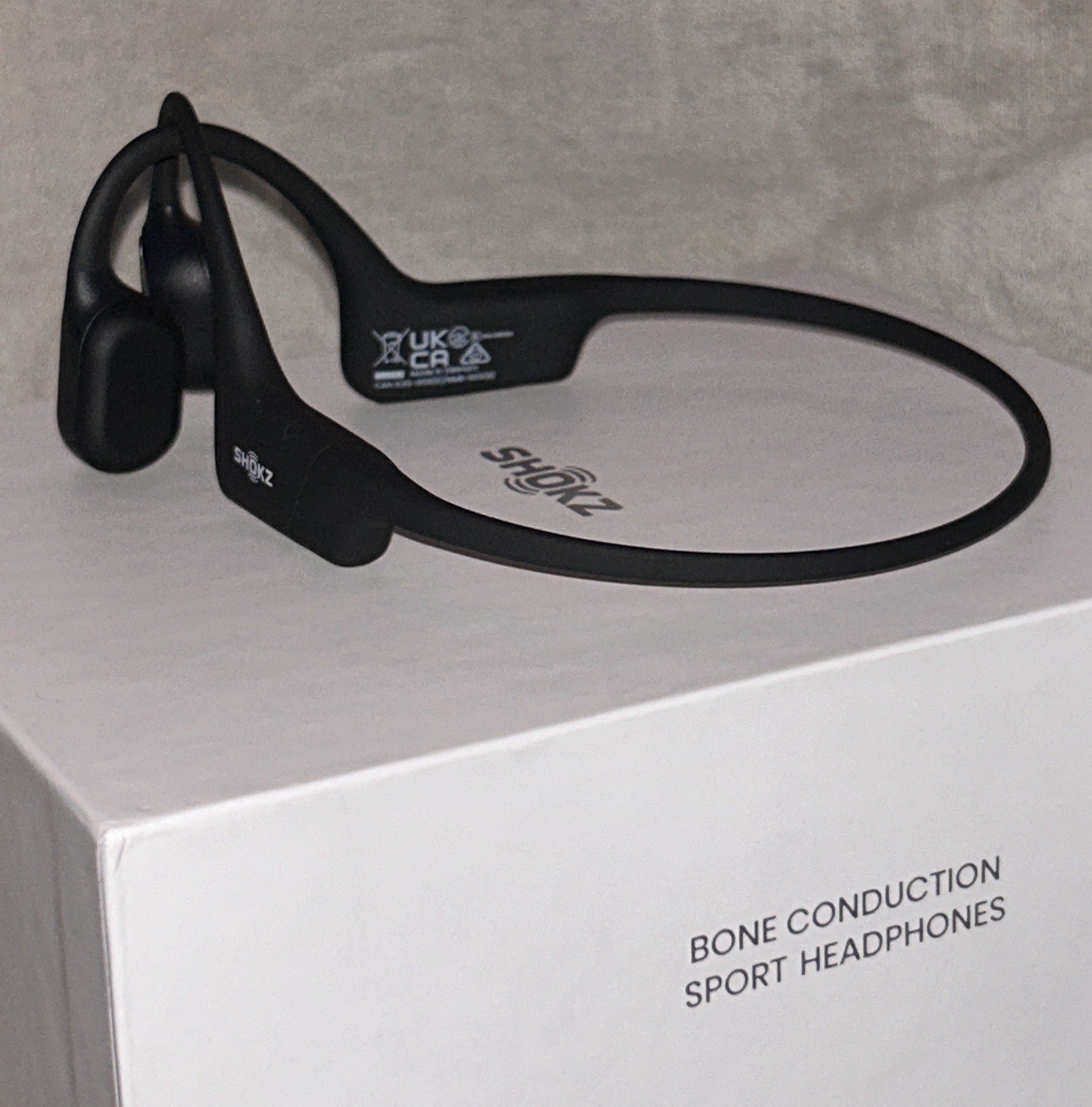 Band New Shockz Wireless Headphones Worn Once…In Box…color Black