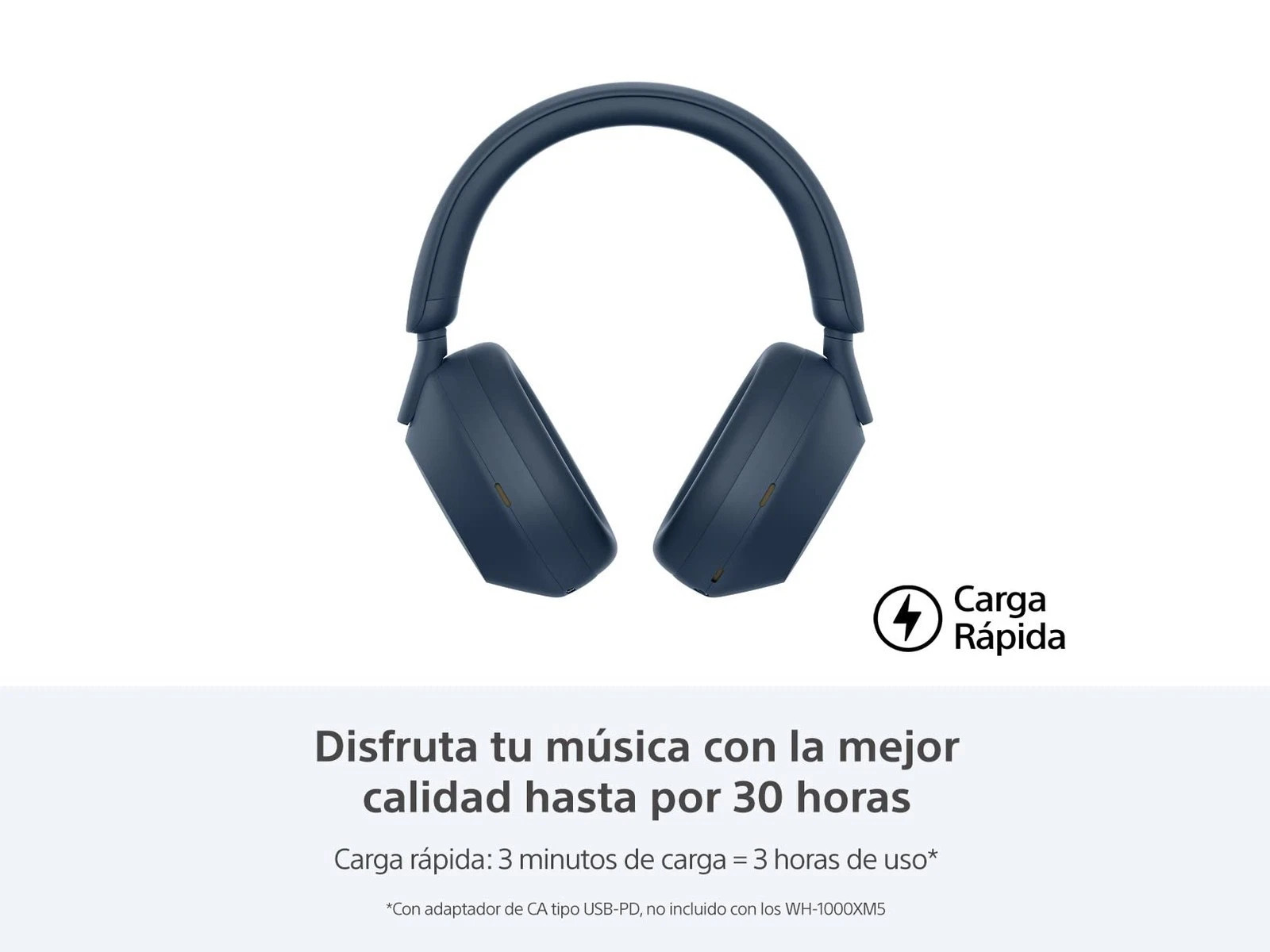 Sony WH-1000XM5/L Wireless Industry Leading Noise Canceling Bluetooth Headphones
