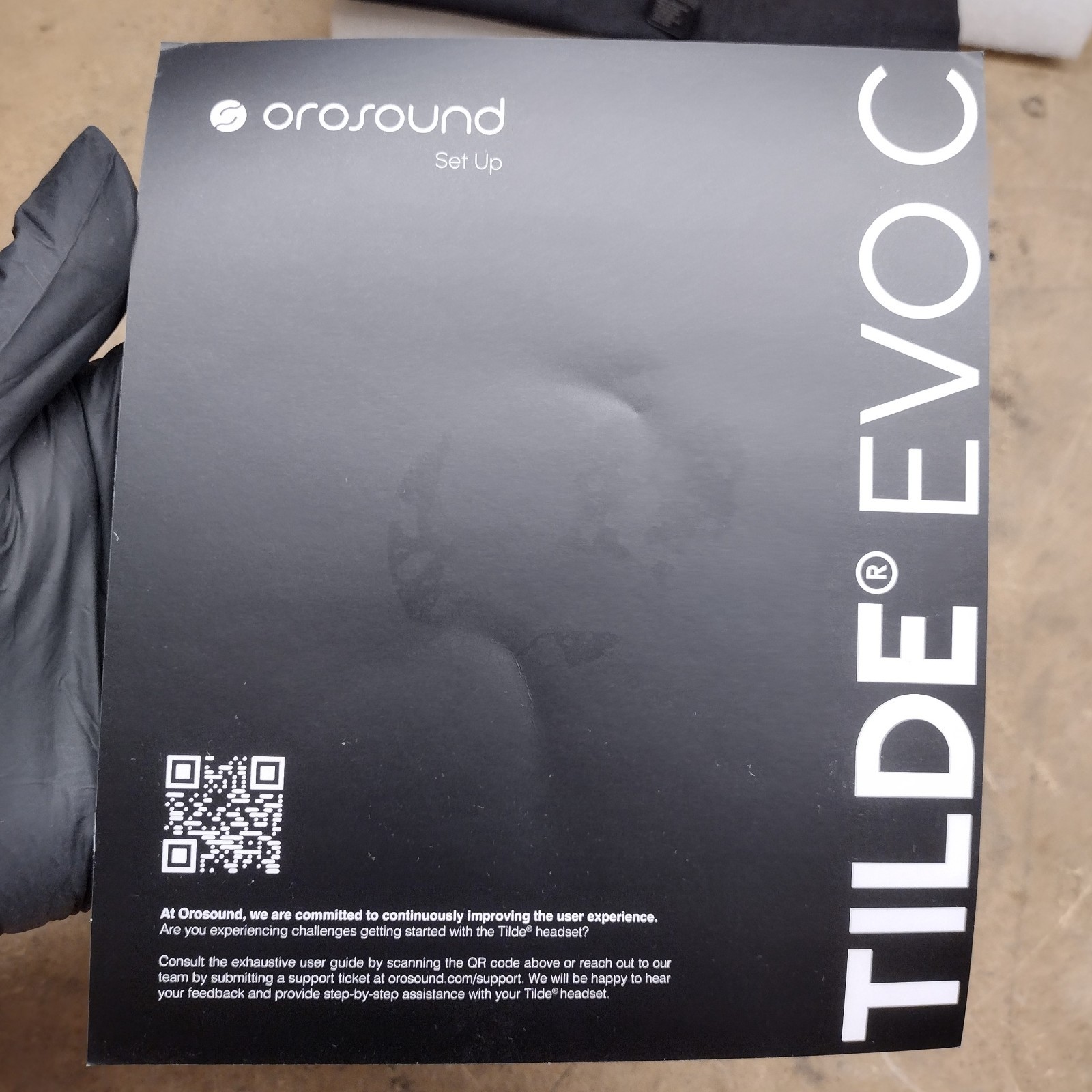 Orosound Tilde Evo C Headsets Oro4 w/ Mic & Over-Ear Pads – Open Box