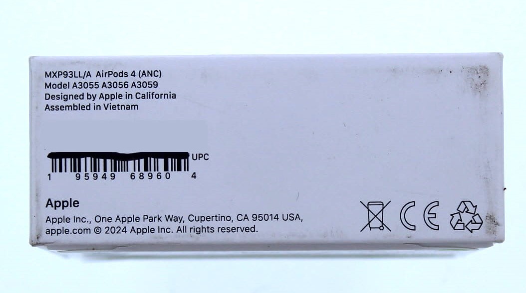 Apple AirPods 4 Active Noise Cancelling Wireless Headphones