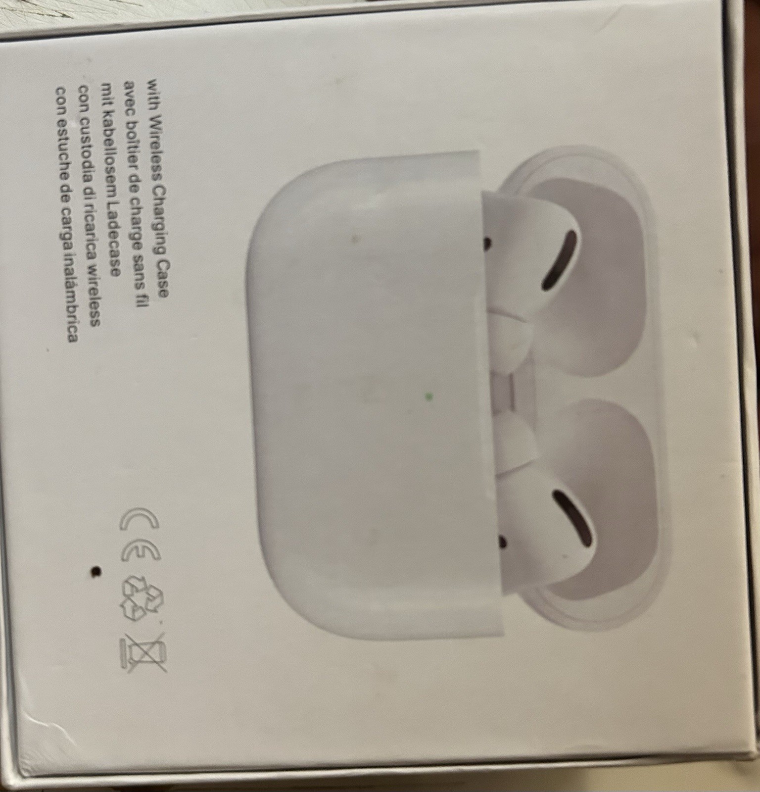 Apple AirPods Pro White In-Ear Earbuds Bluetooth Wireless Charging Case