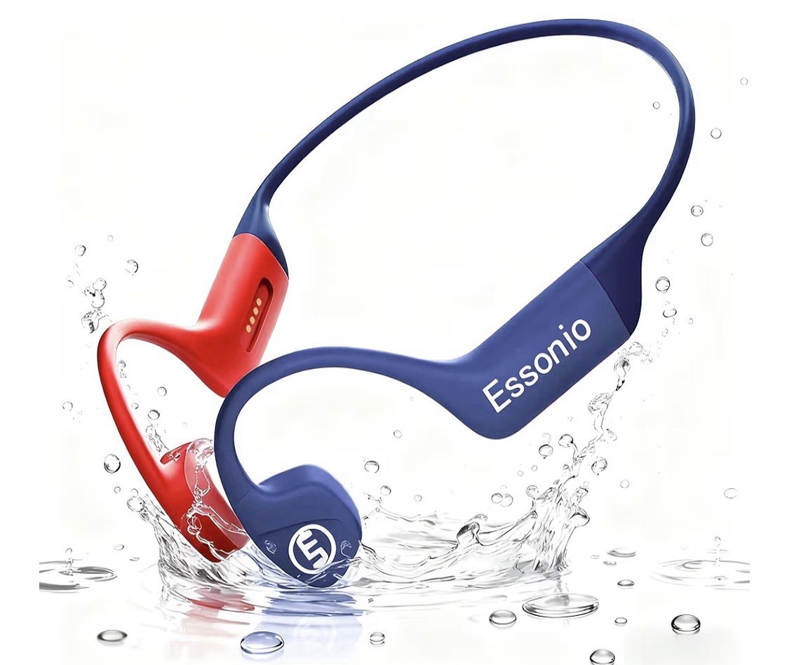 Essonio ESS911 Conduction Headphones IP68 Waterproof Swimming Headphones