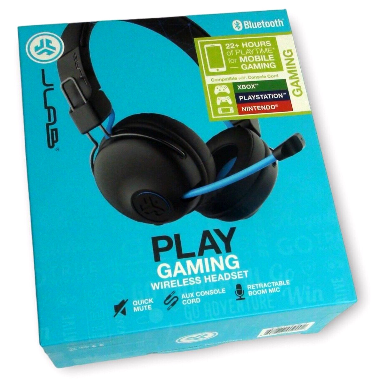 JLAB Play Gaming Wireless Headset for Xbox, Playstation and Nintendo New in Box