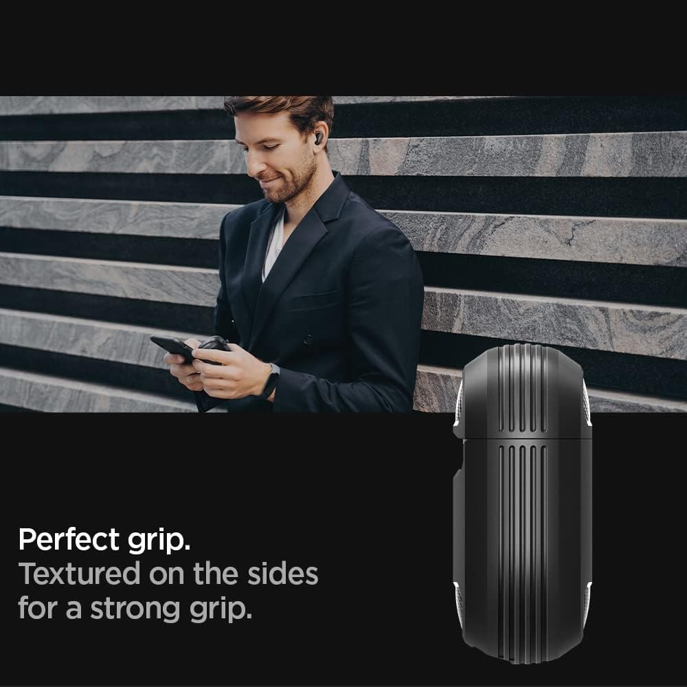 Matte Black Protective Case for QuietComfort Earbuds II and Ultra Durable Design