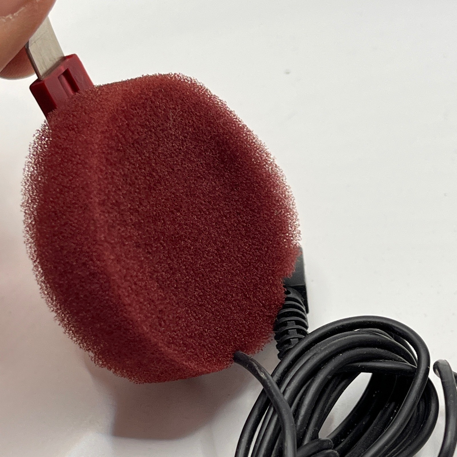 VTG AVID Wired Headphones Red Foam Earcups Over Ear Foldable 3.5mm Jack