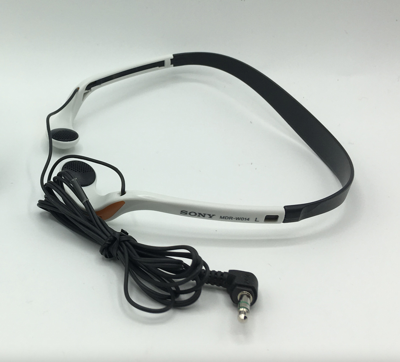 Vintage Sony Lightweight Vertical Wired Headphones (MDR-W014)