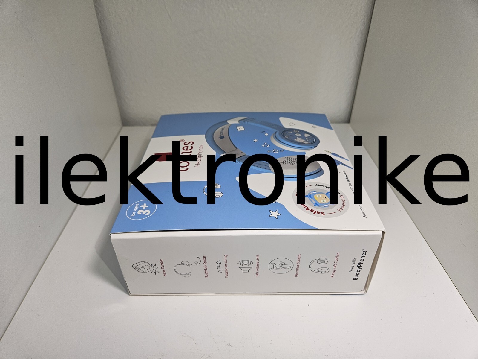 Brand NEW Tonies Kids Headphones Wired Foldable Durable Audio Light Blue