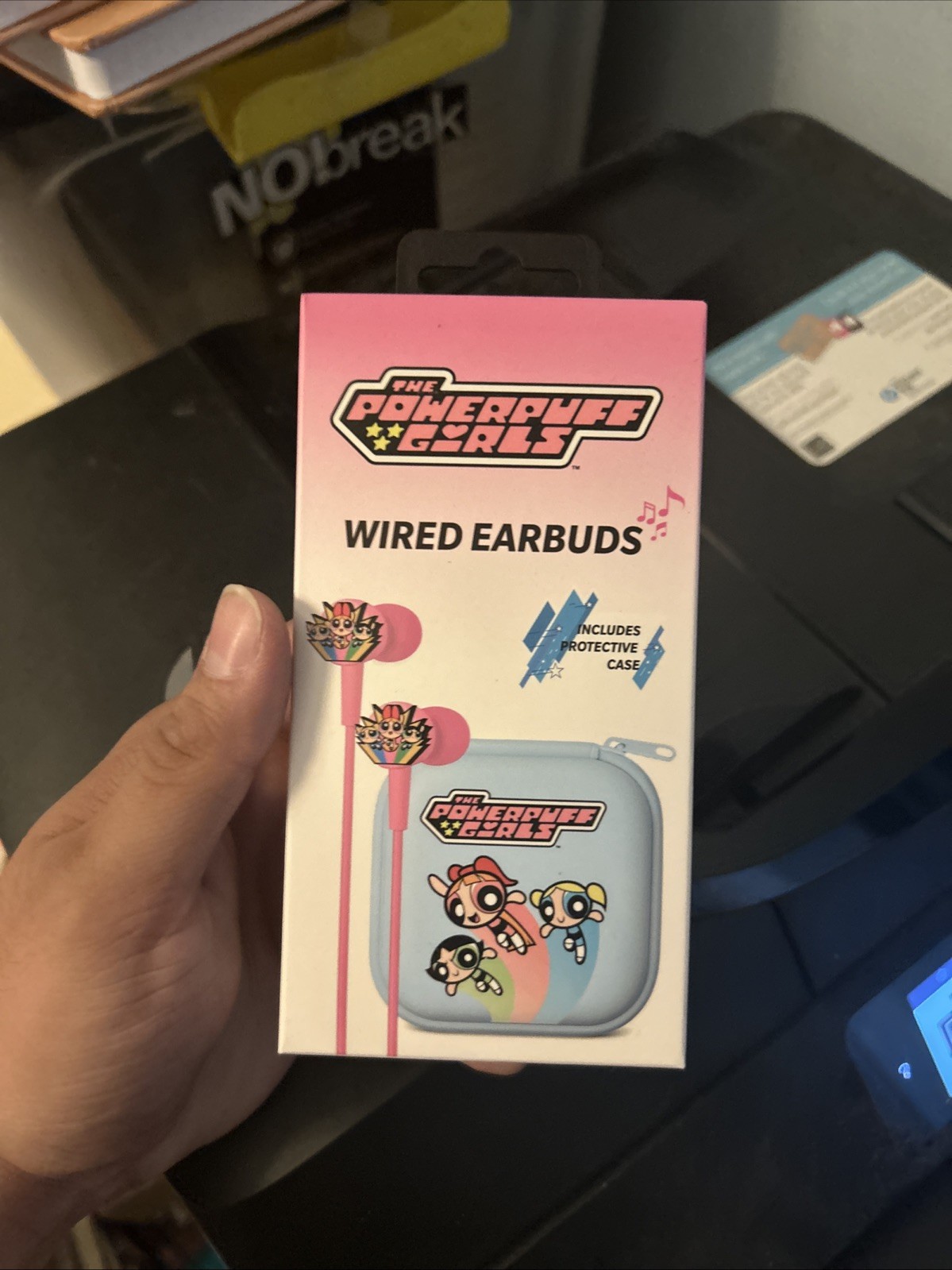 The Powerpuff Girls Wired Earbuds & Protective Case – Cartoon Network New