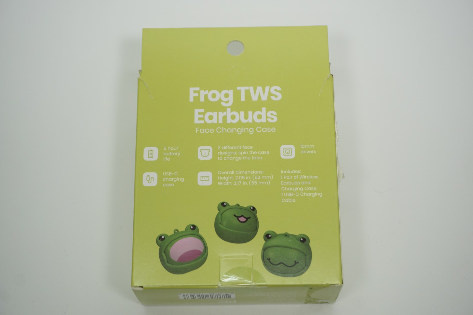 GEMS Frog TWS Earbuds Face Charging Case