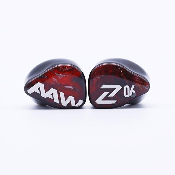 Hybrid IEM AAW Z06 4.4mm Balanced Wired Earphones Bass Audiophile