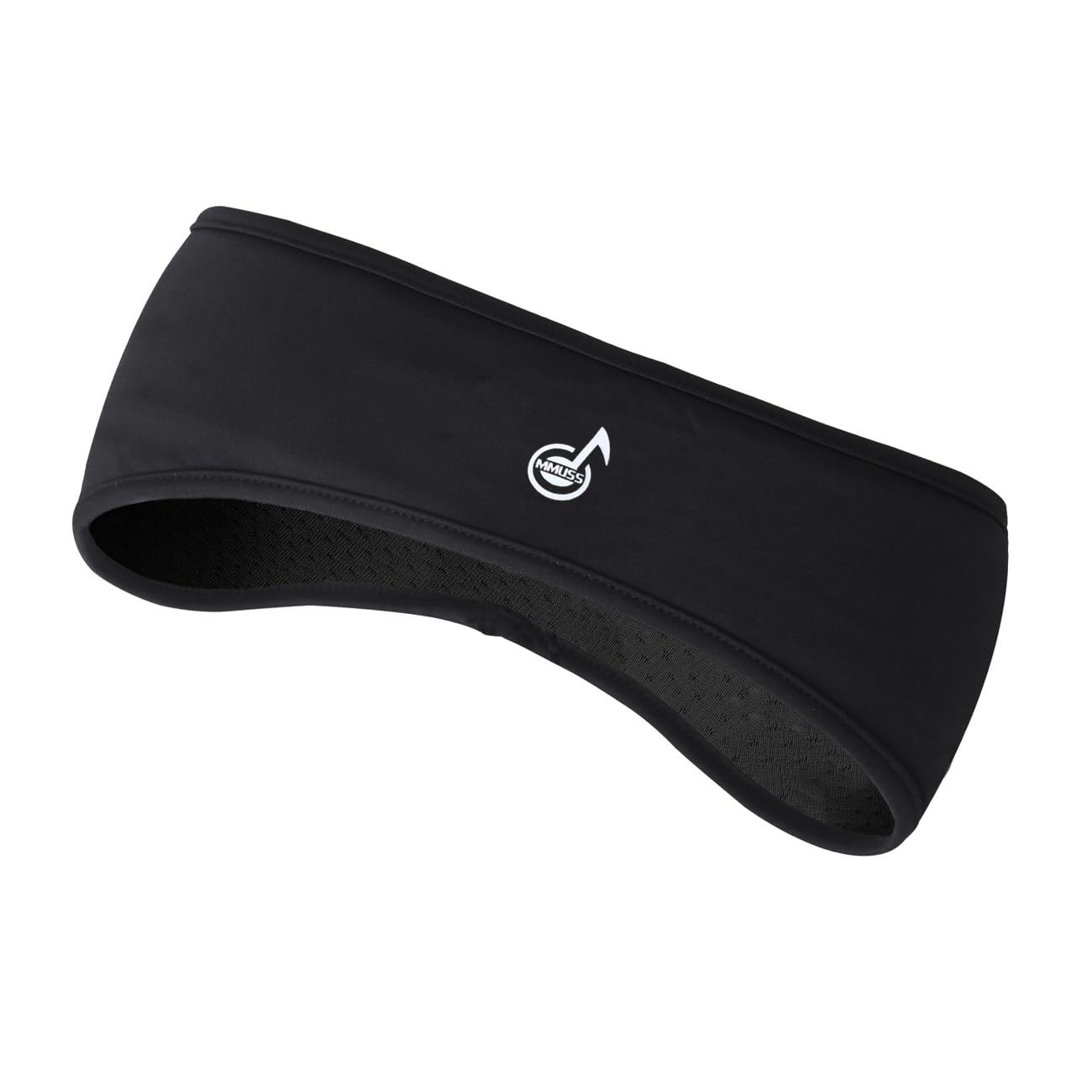 MMUSS Sleep Headphones Stereo with one size fits all, Black 3.5mm Jack