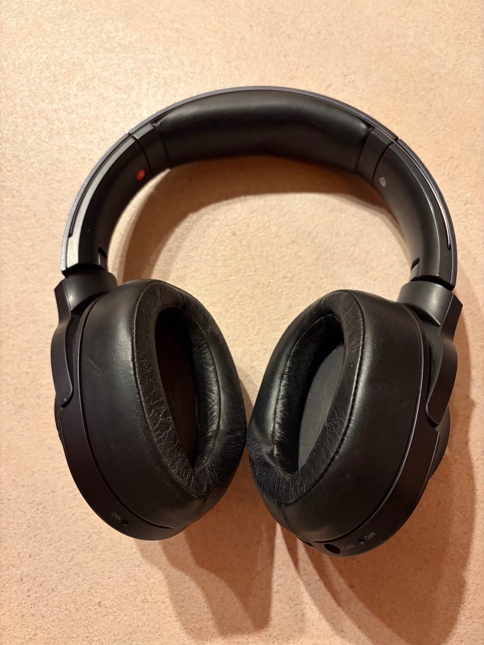 Sony Wireless Noise Cancelling Headphones H.Ear On MDR-100ABN – Black