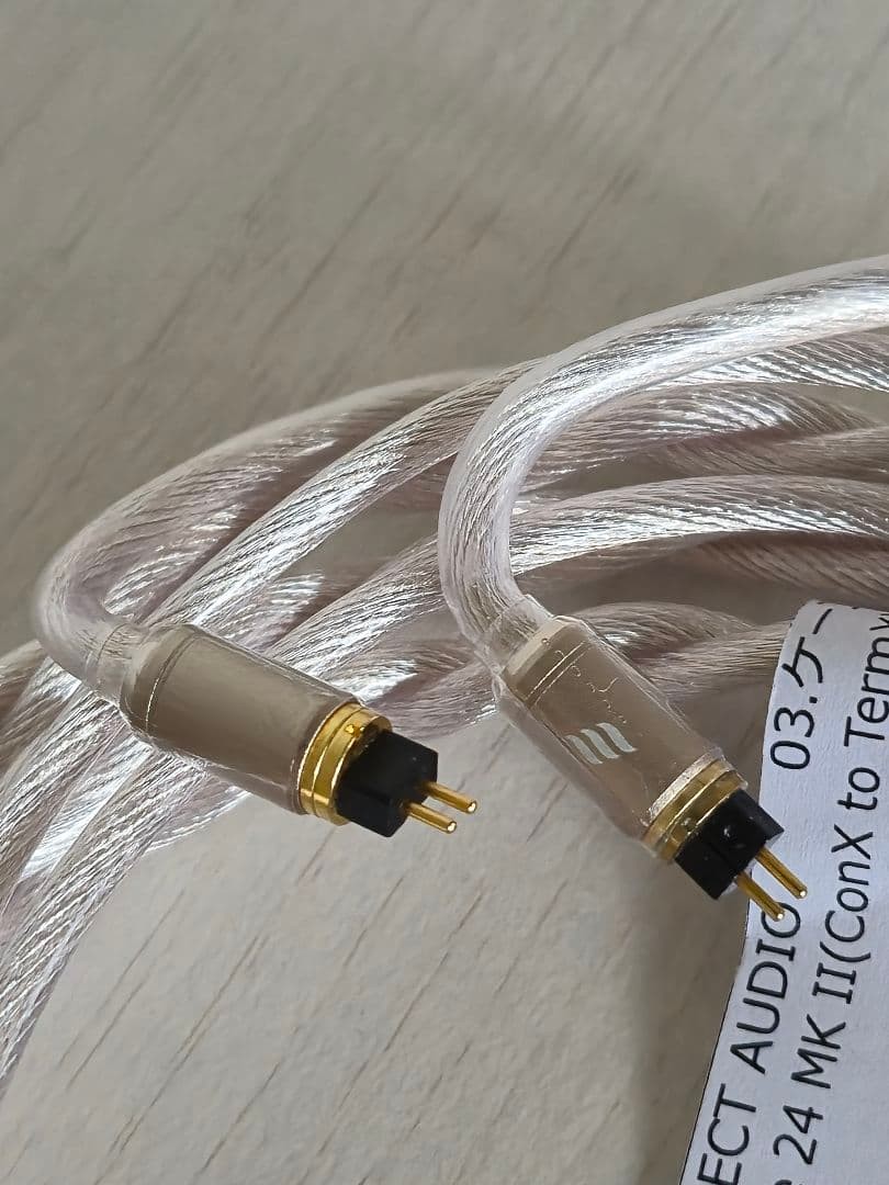 EFFECT AUDIO Code 24 MK II ConX to TermX Cable Tested