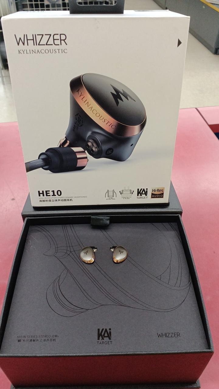 Whizzer KYLIN HE10 Earphones Hi-Res Audio 15Hz-40KHz