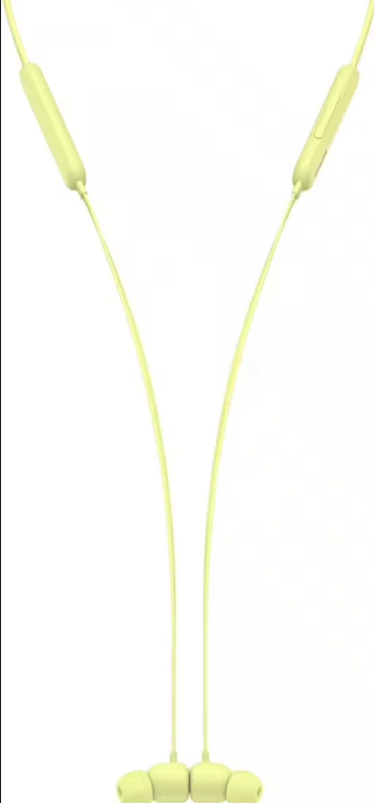 Beats By Dr. Dre Flex Yuzu Yellow In Earphones MYMD2LL/A