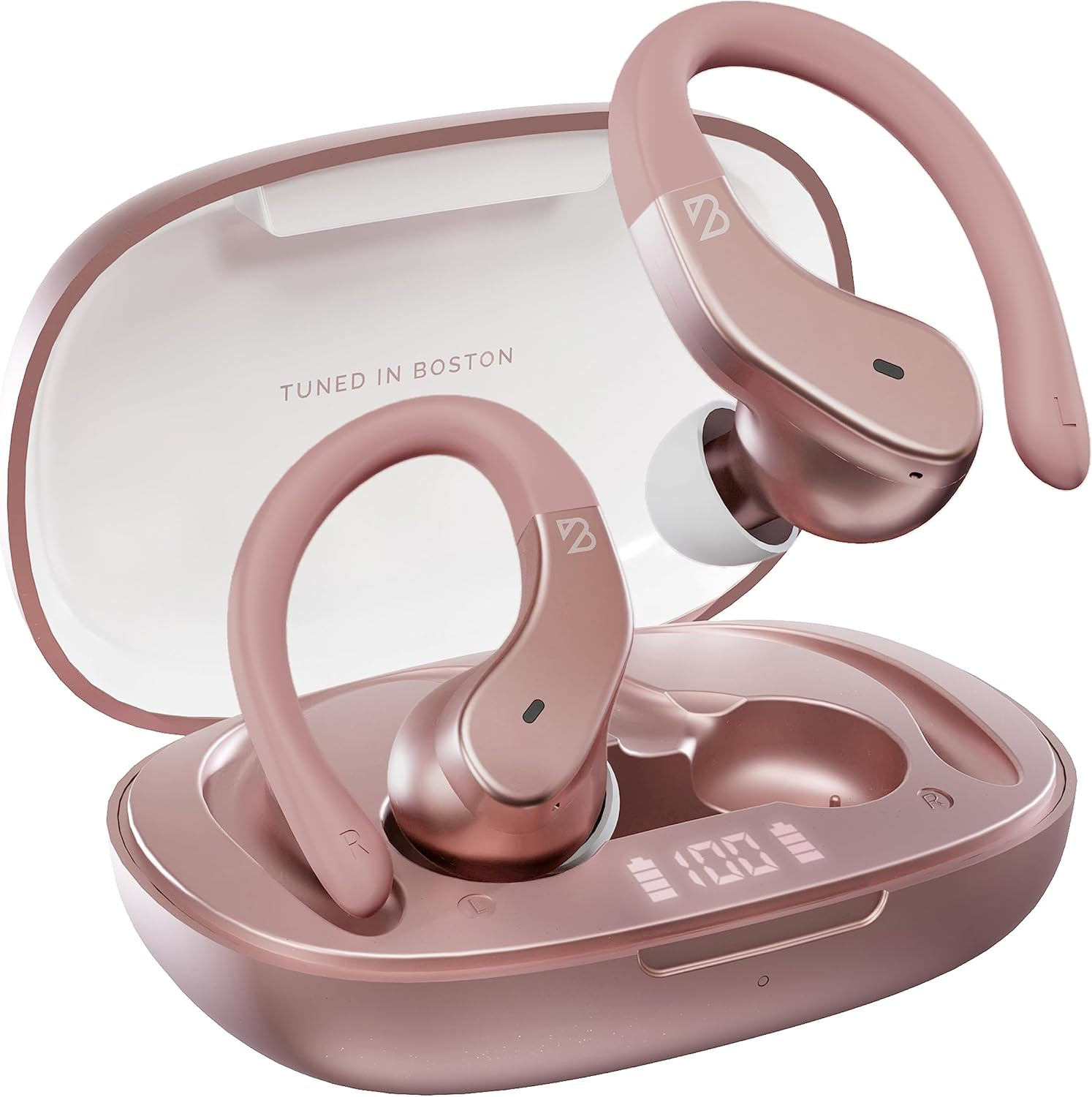 – Runner’S Wireless Earbuds Bluetooth Headphones for Sports, Hook over the Ear B