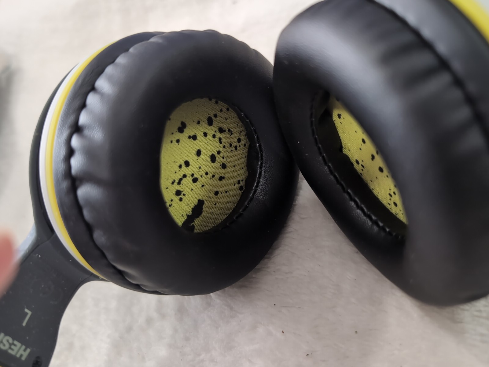 OPEN BOX-Skullcandy Hesh Wired Over the Ear Headphones Gray Lime Green -S&H PAID