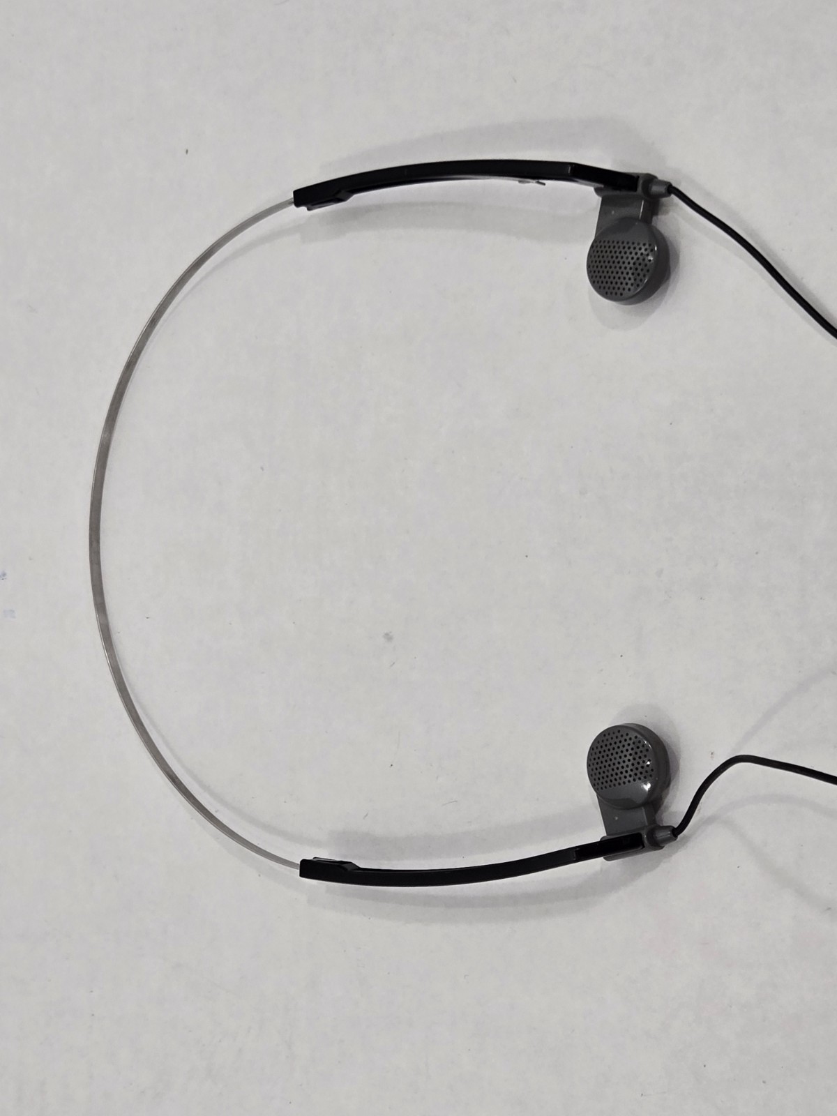 Vintage Sony Walkman Sports MDR-W10 Dynamic Stereo Headphones Turbo, Black