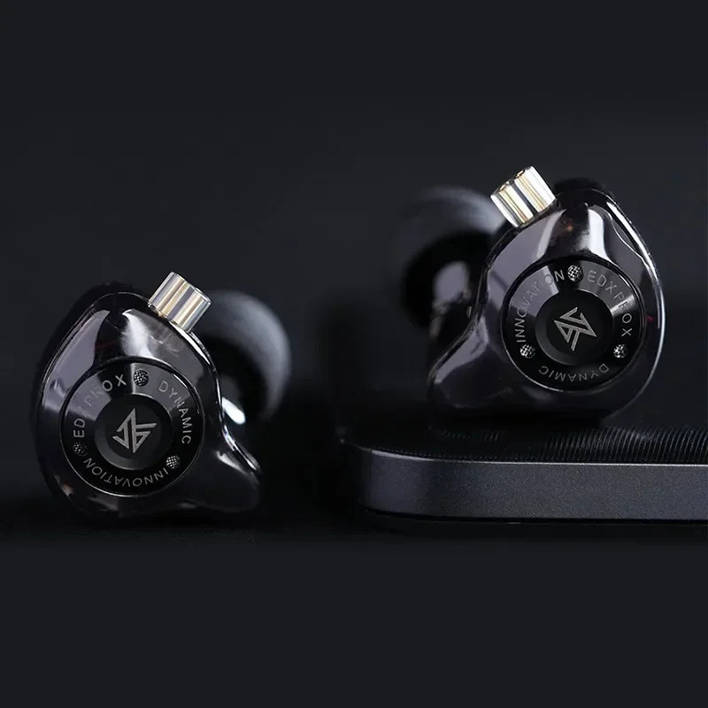 EDX Pro X HiFi Dynamic Bass Earphones Noise Cancelling 2-Pin Cable