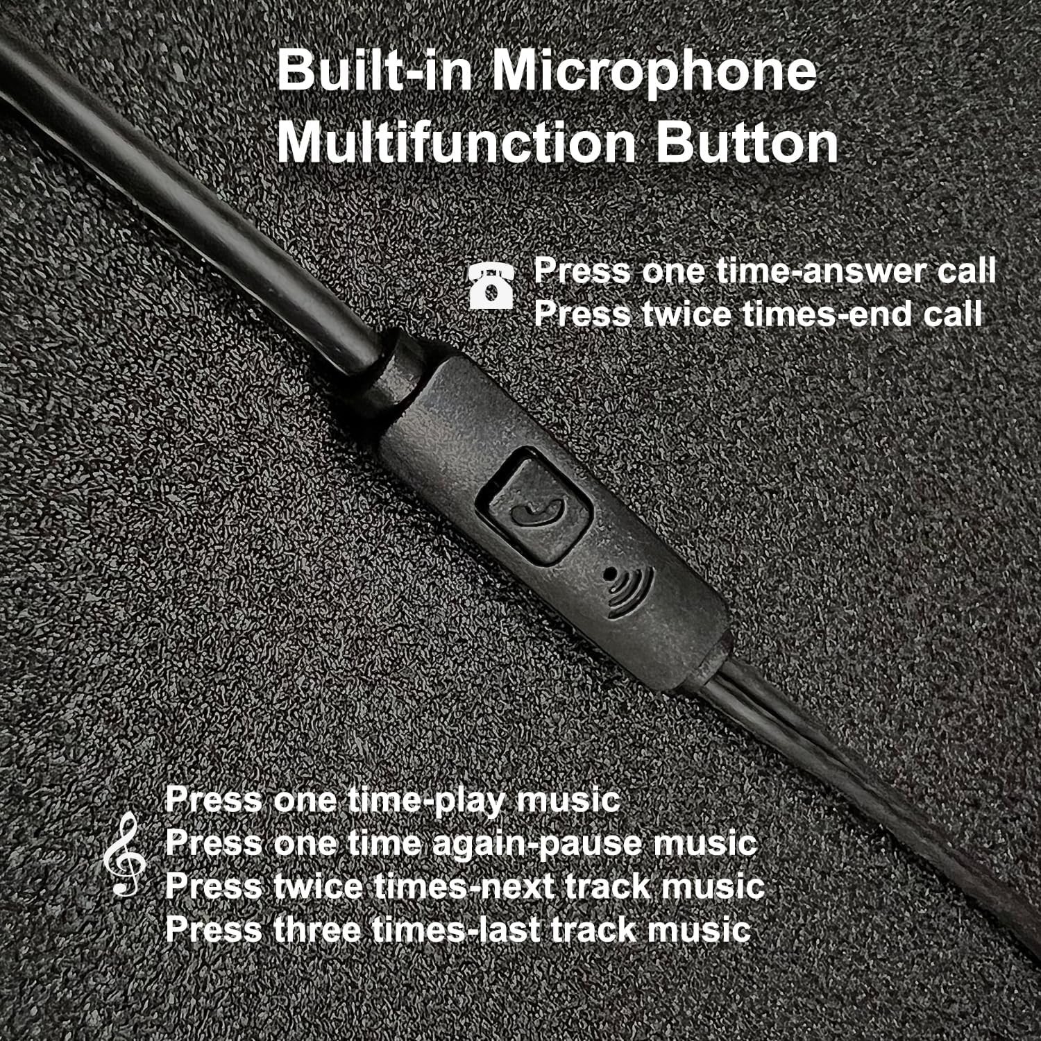 Compatible 6 Pack Heavy Bass Earbuds with Noise Isolation for All 3.5mm Devices