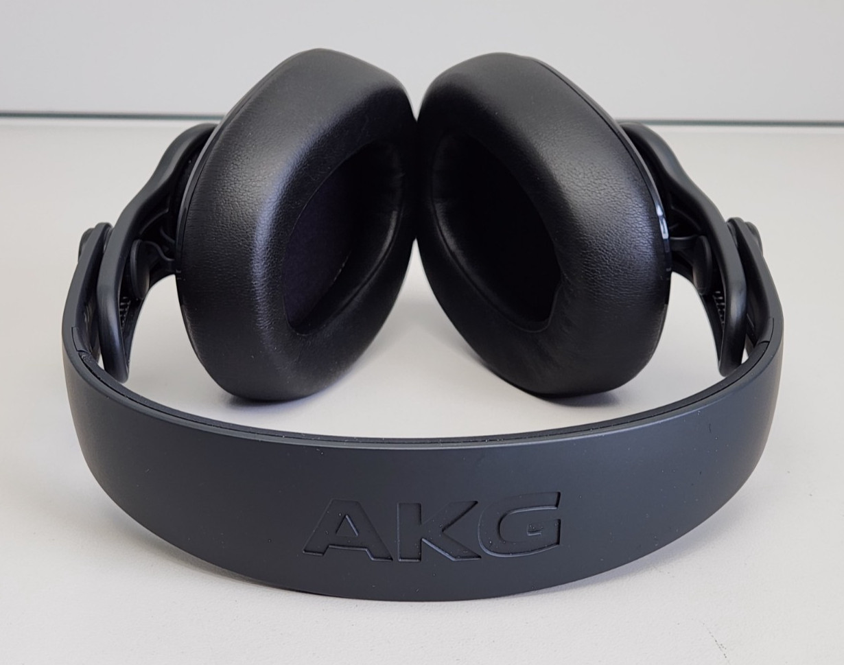 AKG K361 Over-Ear Closed Back 50mm Foldable Studio Headphones Black, Tested